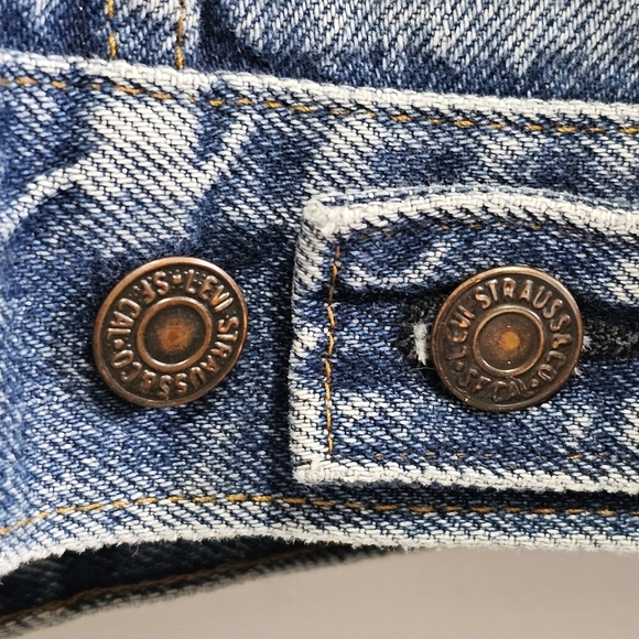 Levi's denim jean jacket vintage 80s - Picture 13 of 15